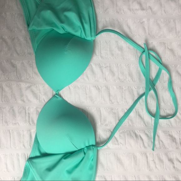 NWT Victoria’s Secret Wrap Halter Swim Suit 34B - Picture 7 of 8